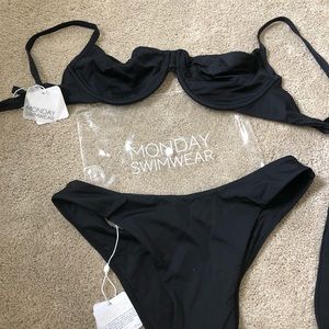 Monday Swimwear Black swimsuit